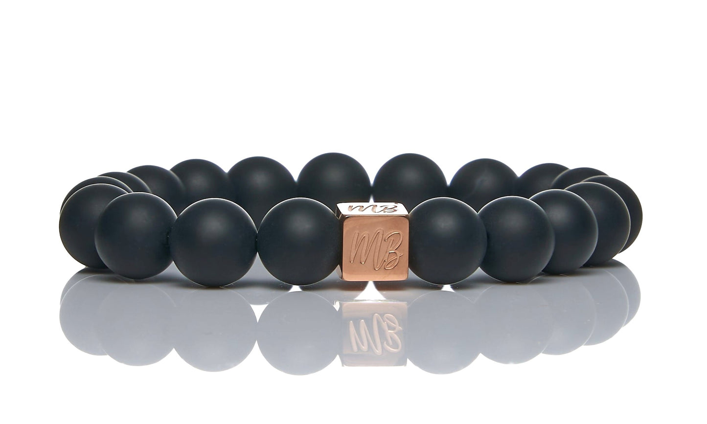 Matte Onyx Rose Gold