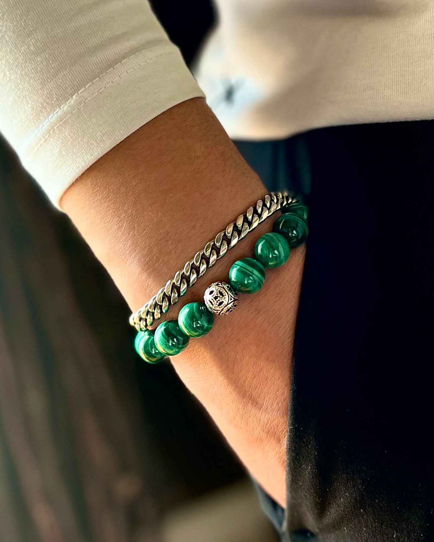 Malachite Silver