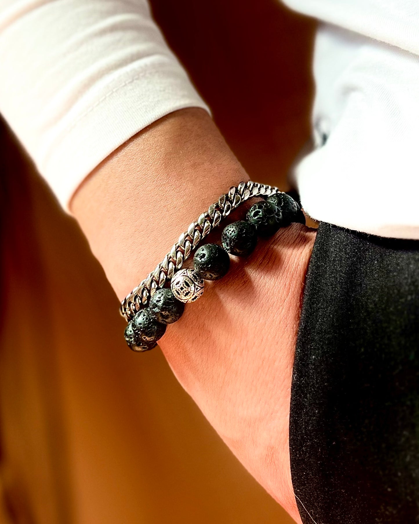 Lava Rock Silver