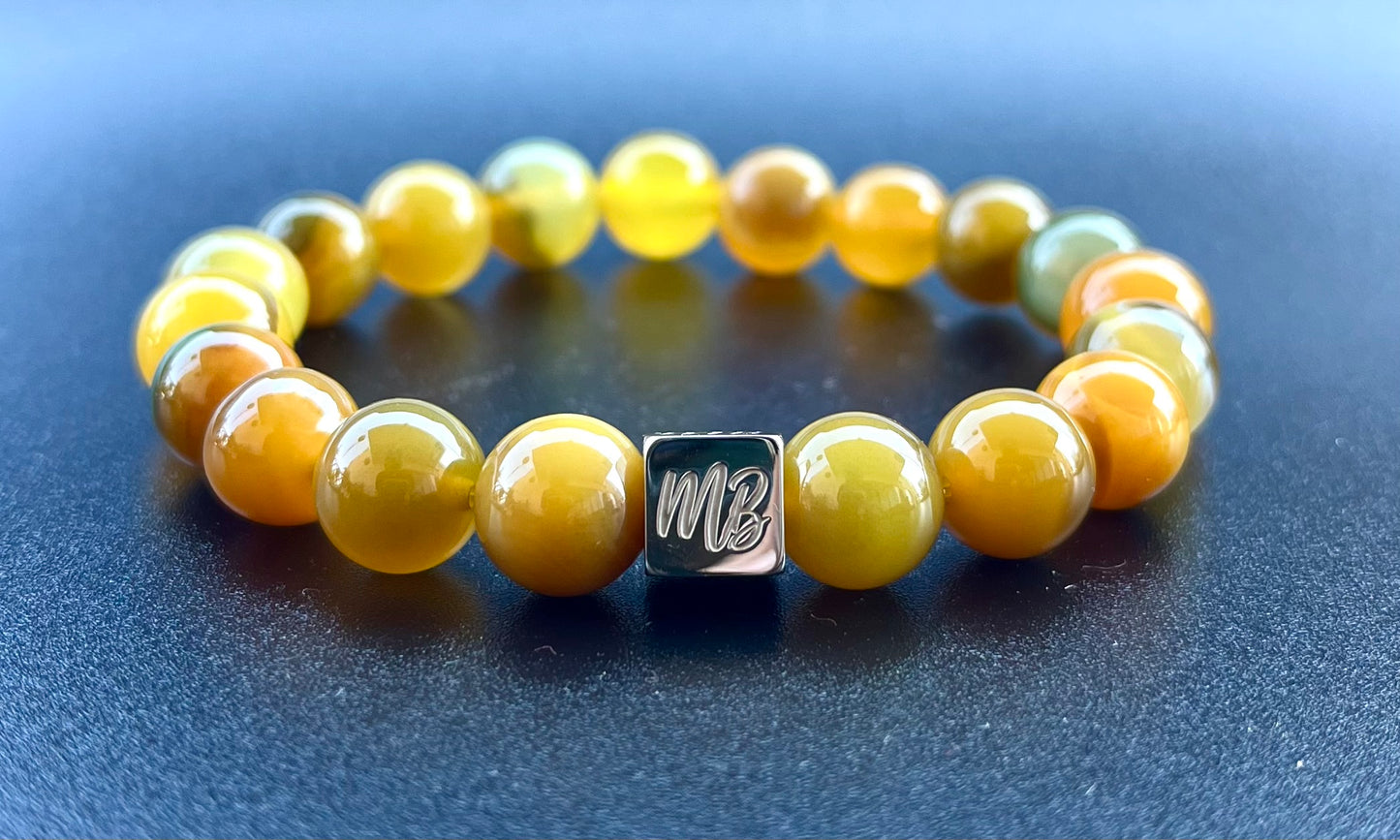 Yellow Green Agate